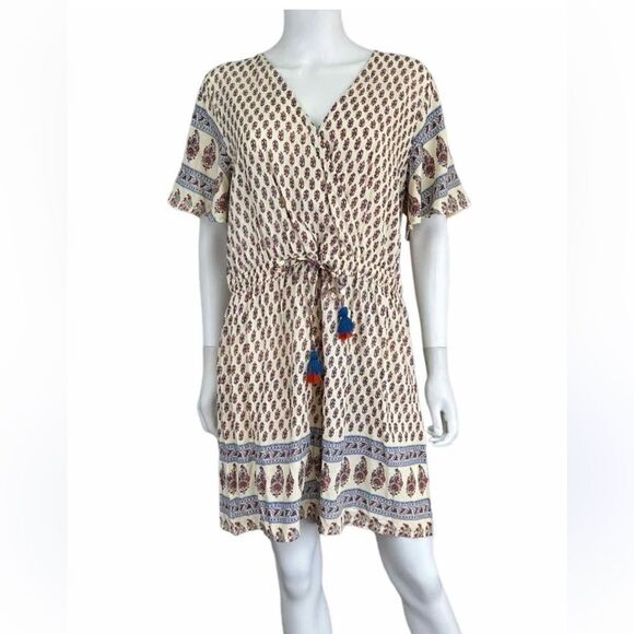 RAGA Pants - Anthropologie Raga Paisley Print romper New Large